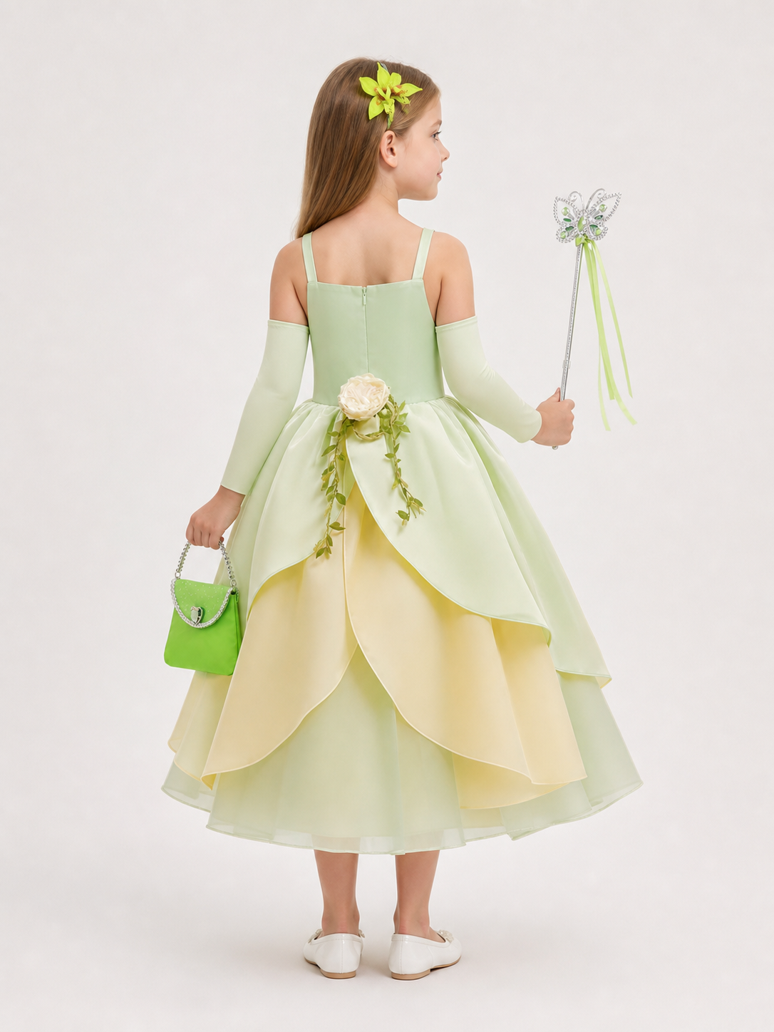 Princess Costume for Halloween and Cosplay back view