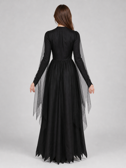 Gothic hooded costume for Halloween and parties