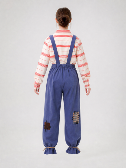 Pumpkin Scarecrow Costume for Children's Parties