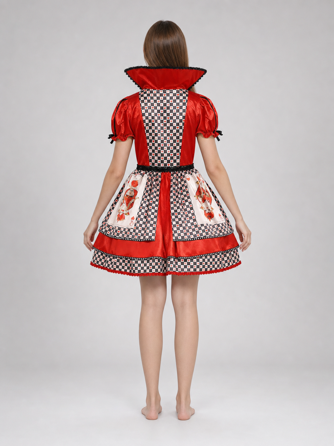 Theatrical Dress in a Card Suit Style