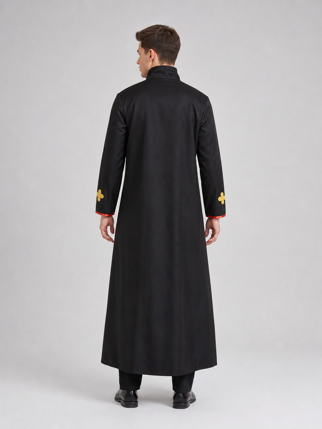 Religious Robe with Crosses and Red Trim