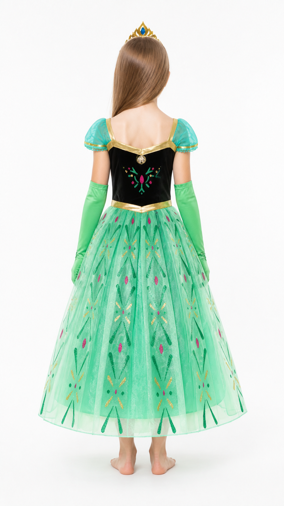 Princess Anna Halloween Costume back view