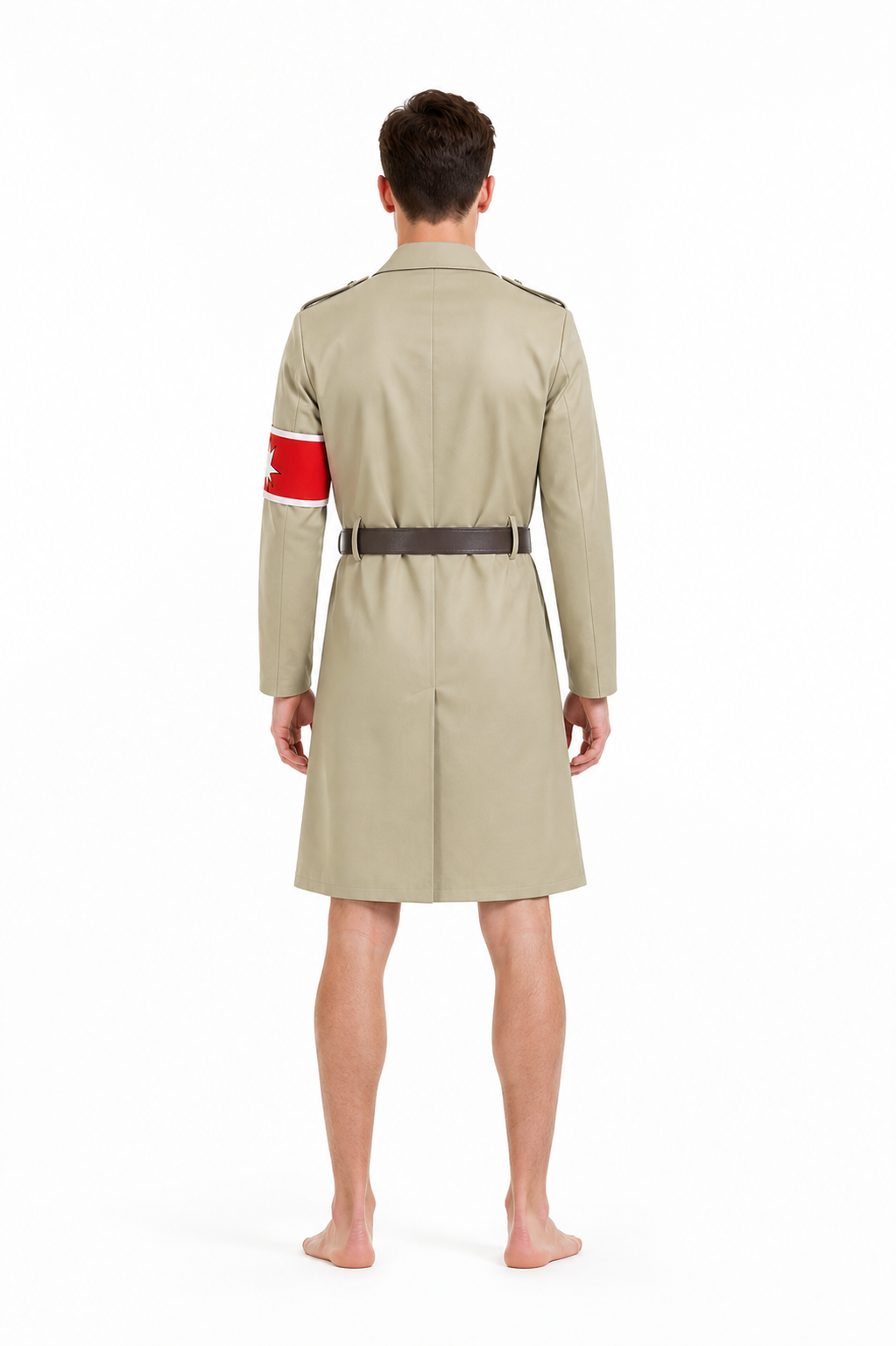 Attack on Titan Cosplay Costume Military Tunic back view