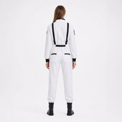 Astronaut Costume M-XXL for Halloween back view