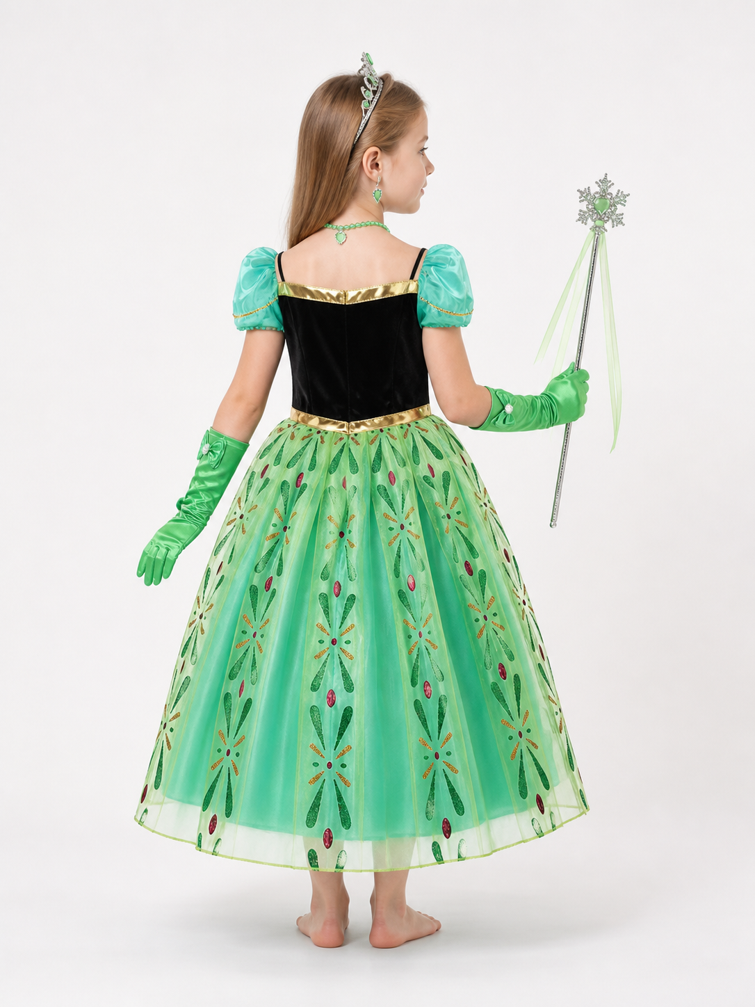 Halloween and Cosplay Princess Costume back view