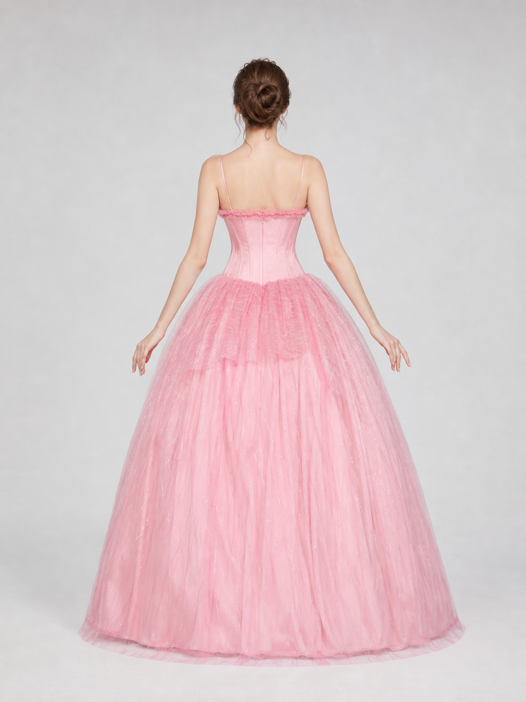Pink Glinda cosplay dress for Halloween