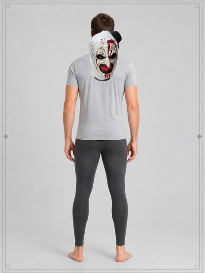 Halloween and Cosplay Carnival Mask with Blood Effect back view