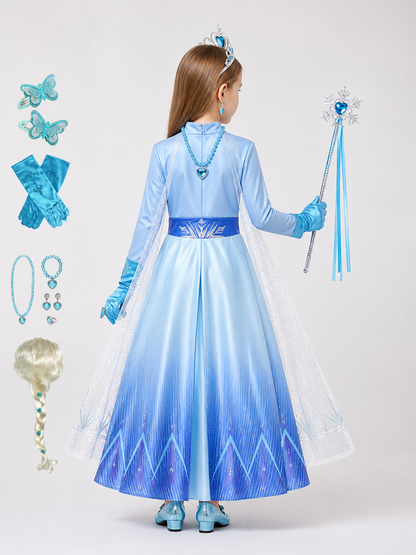 Snow Queen Carnival Costume for Cosplay