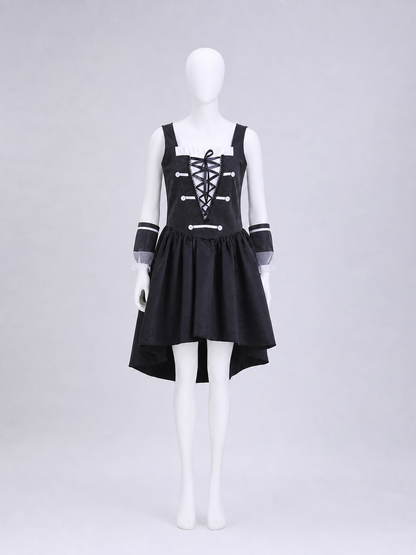 Pirate Cosplay Dress with Corset Lacing