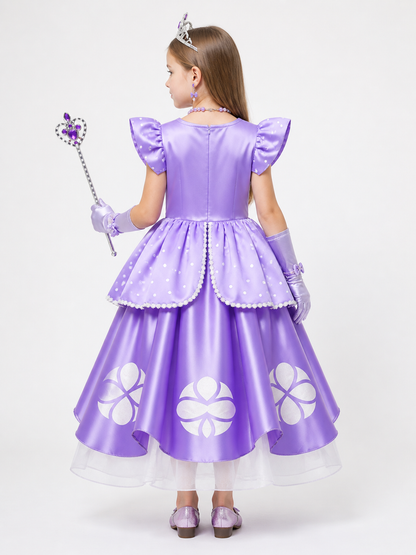 Princess Costume for Halloween and Cosplay back view