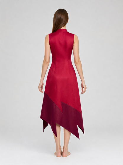Edalyn cosplay dress in a school uniform style, red