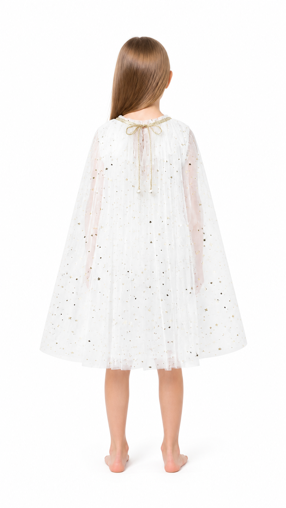 Children's Star Cape for Halloween back view