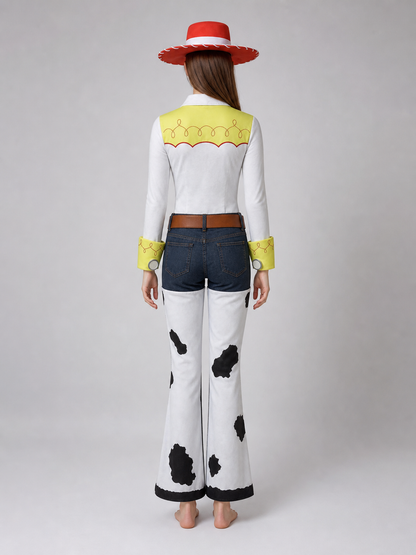 Woody and Bo Peep Cowboy-Style Cosplay Costume