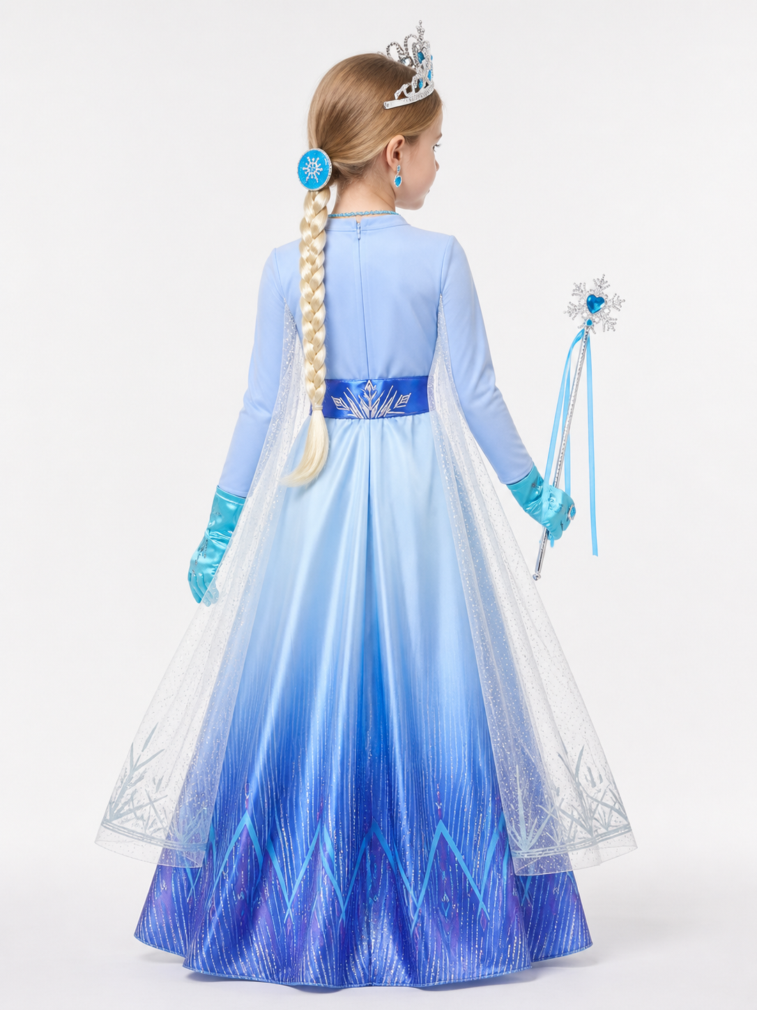 Princess Costume for Halloween and Cosplay back view