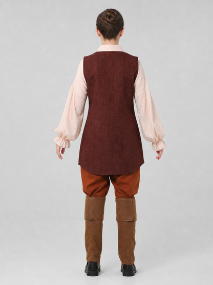 Pirate Costume for Halloween, Stage Performances, and Cosplay back view