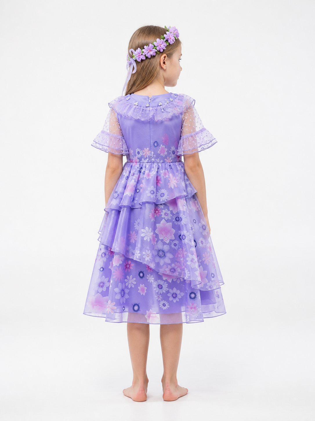 Halloween and Cosplay Princess Costume Dress back view