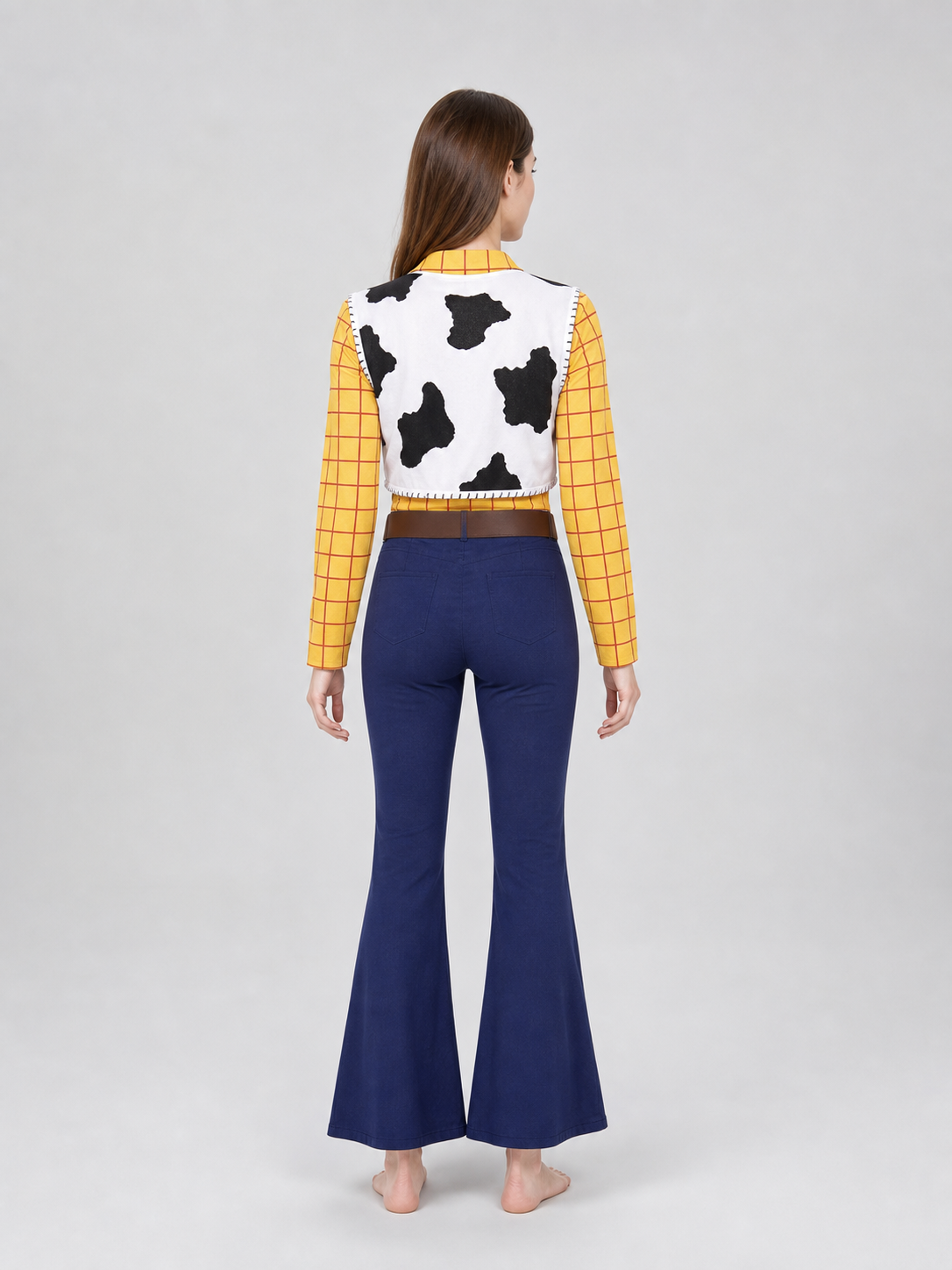 Woody Cosplay Costume with Vest and Hat