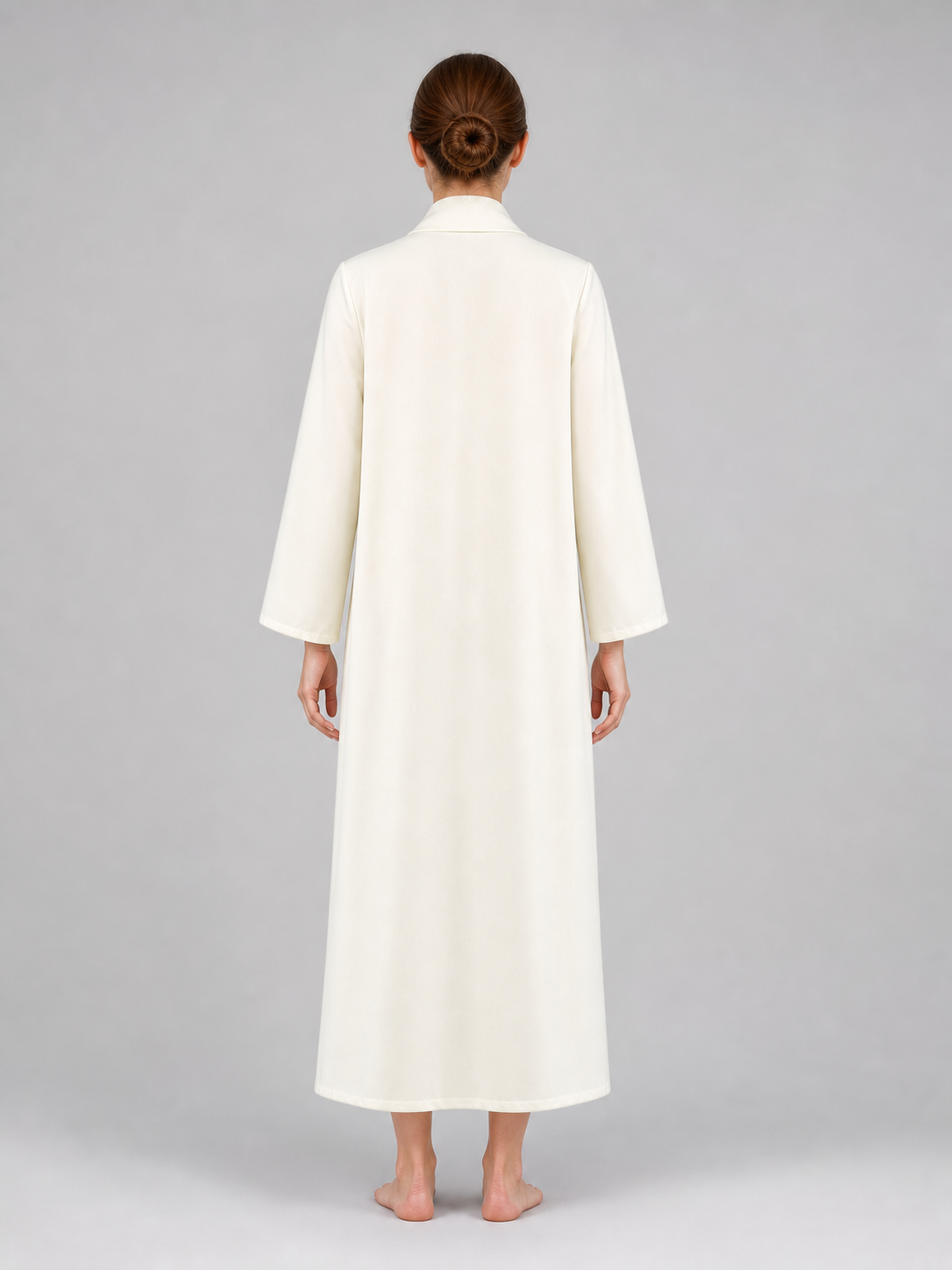 Cosplay Costume: White Cassock with Cross and Belt