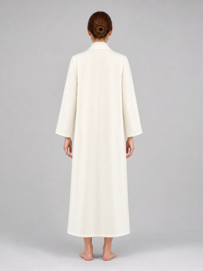 Cosplay Costume: White Cassock with Cross and Belt