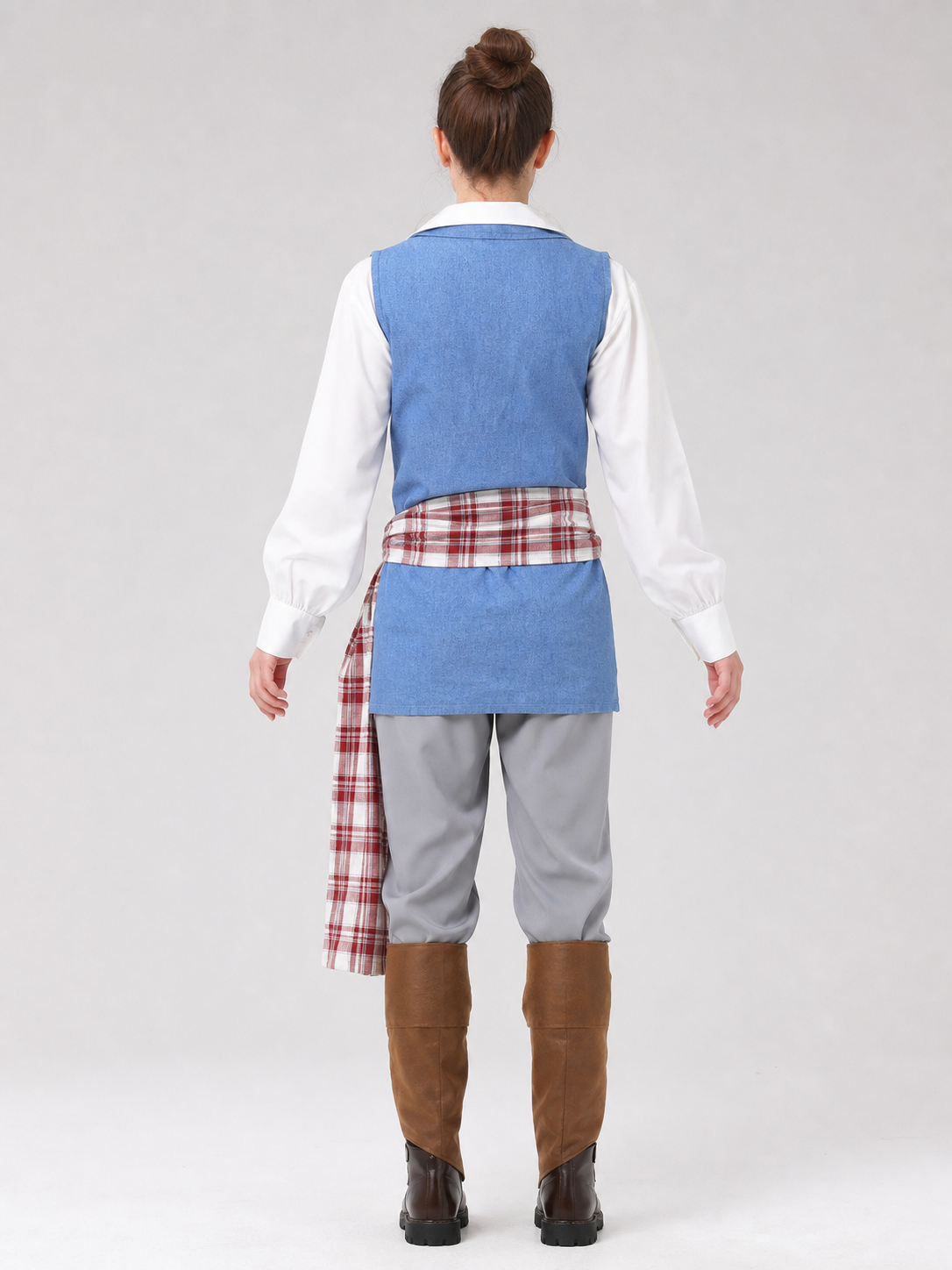 Pirate-Style Carnival Costume for Cosplay back view