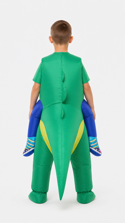 Inflatable 3D Cartoon Dinosaur Costume back view