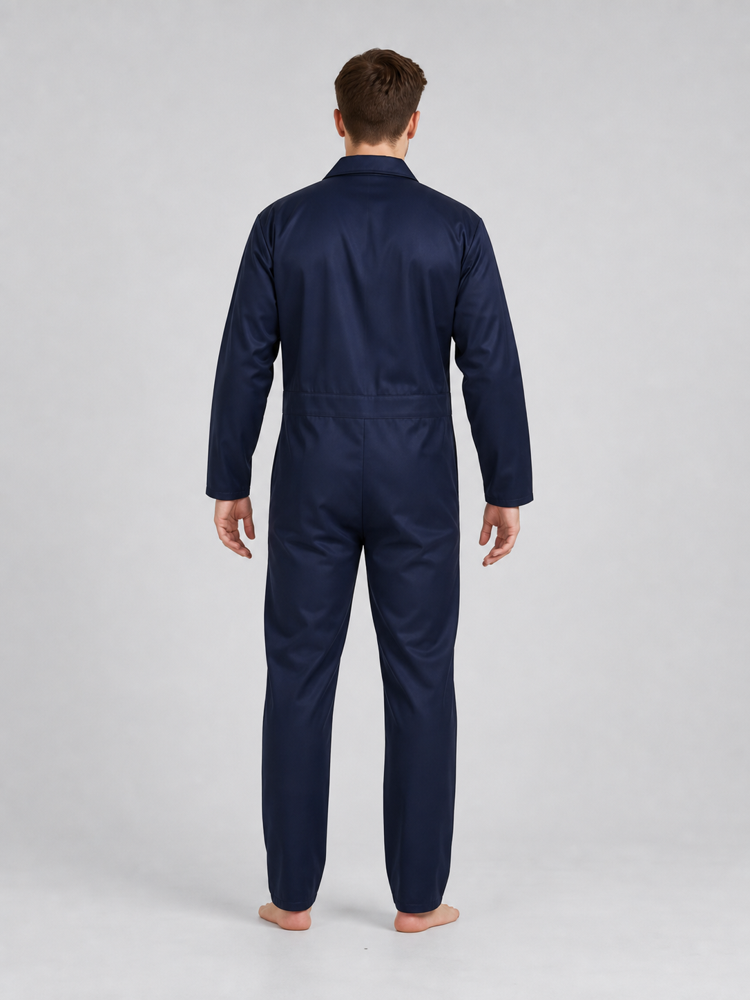 Adult Blue Costume Jumpsuit with Knives