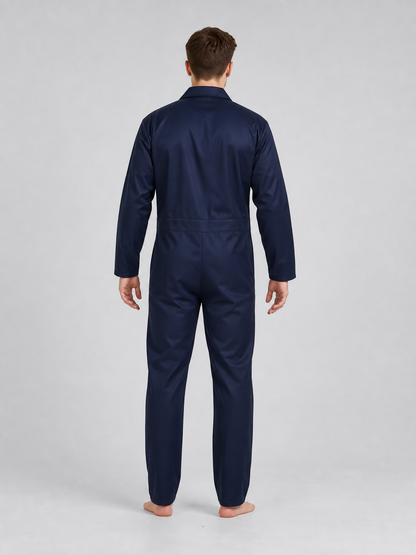 Adult Blue Costume Jumpsuit with Knives