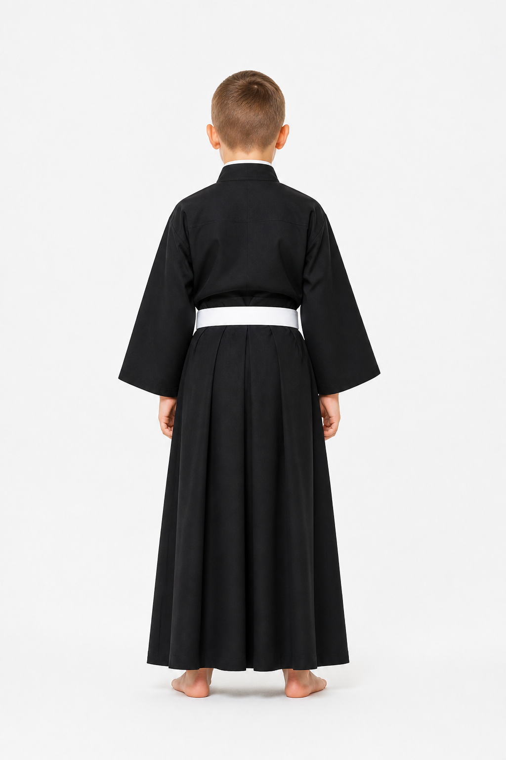 Muichiro Tokito Cosplay Costume from the Demon Slayer Anime back view