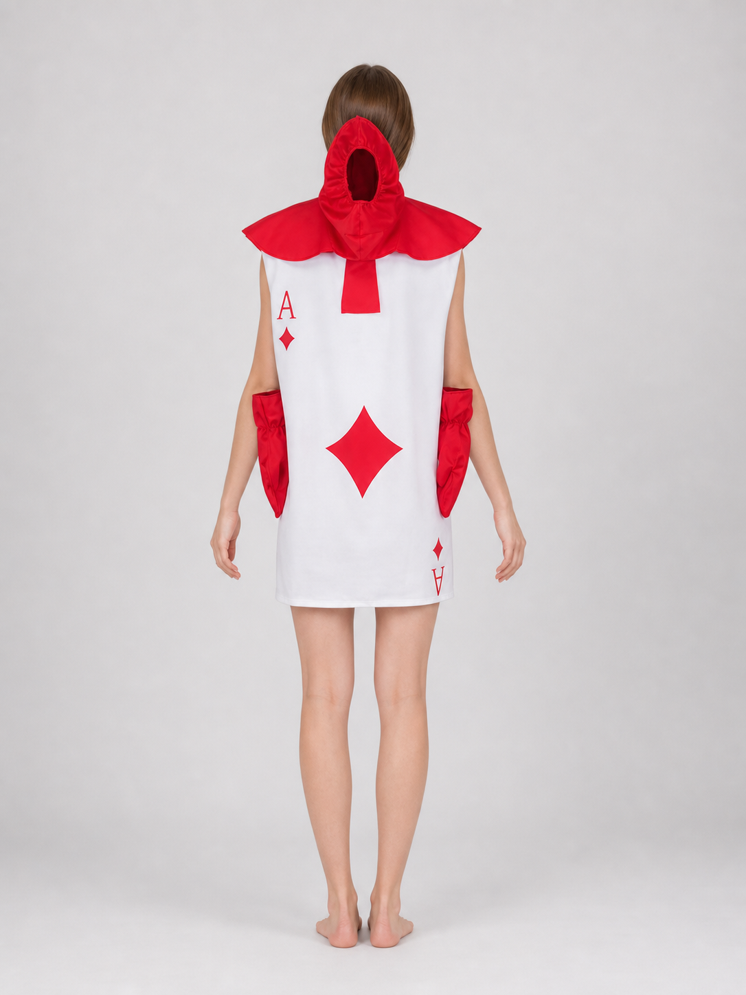 Alice Card-Themed Costume: Cosplay Jumpsuit