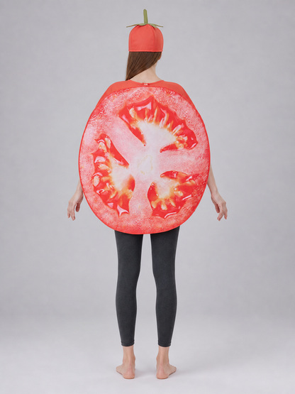 Tomato Slice Costume with Hat