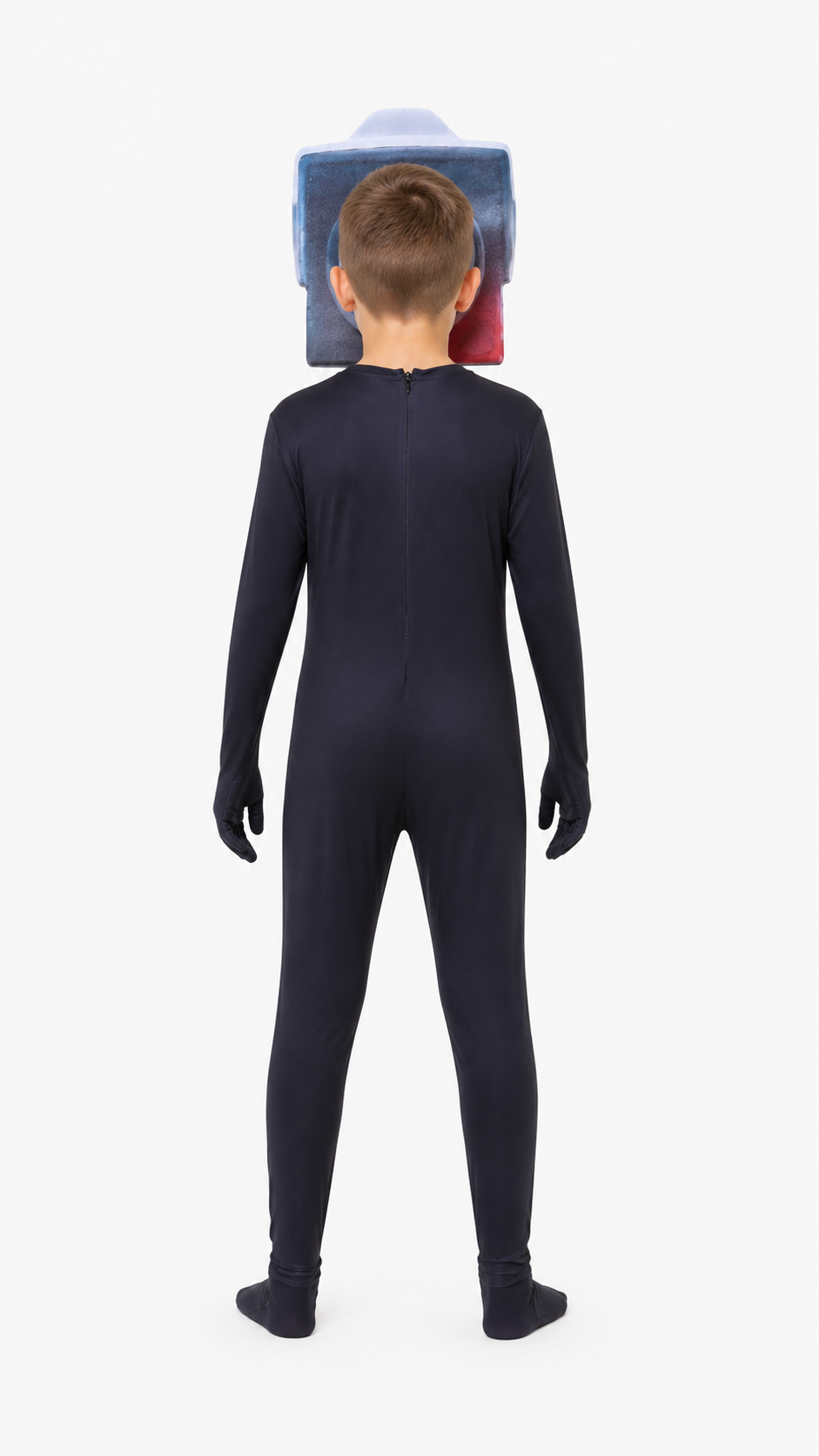 TV Man cosplay jumpsuit with hood