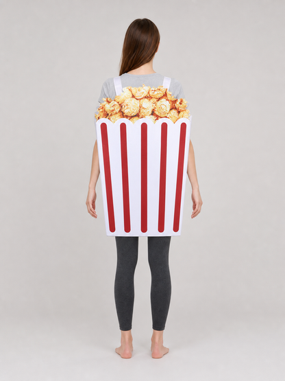 “Popcorn” Costume for Halloween and Parties