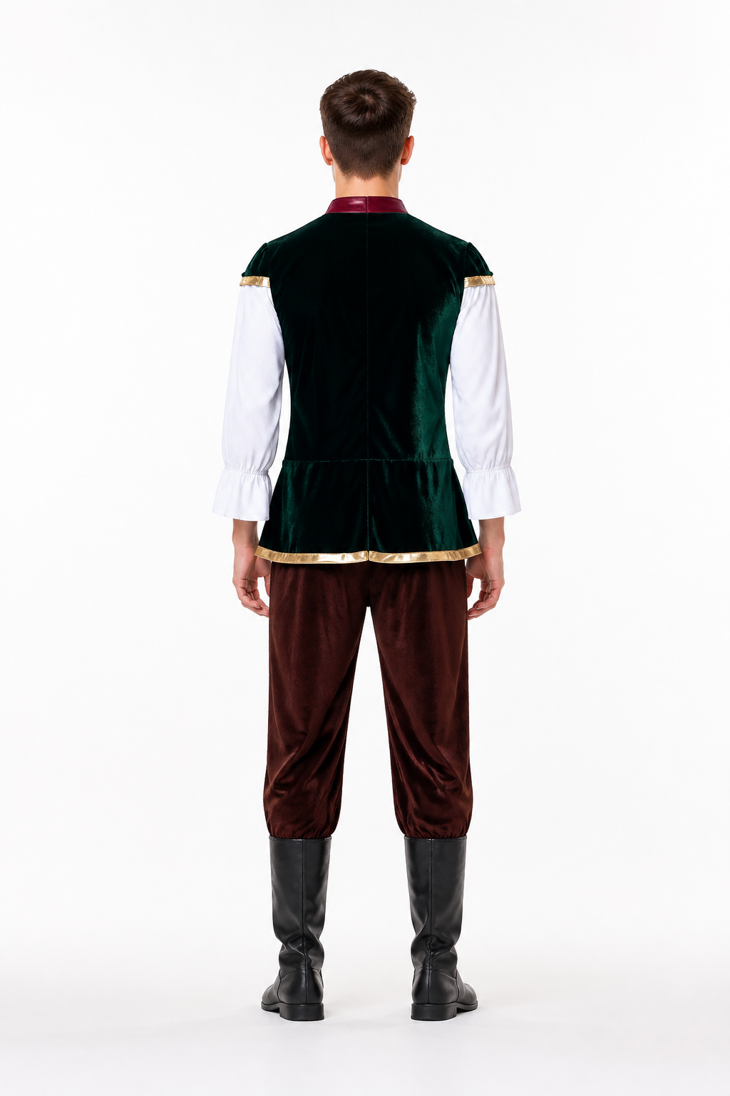 Historical Cosplay Costume: Jacket and Pants back view