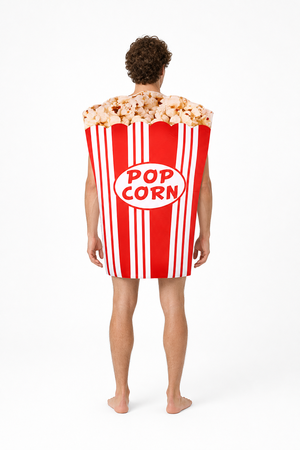 Voluminous Sleeveless Popcorn Costume