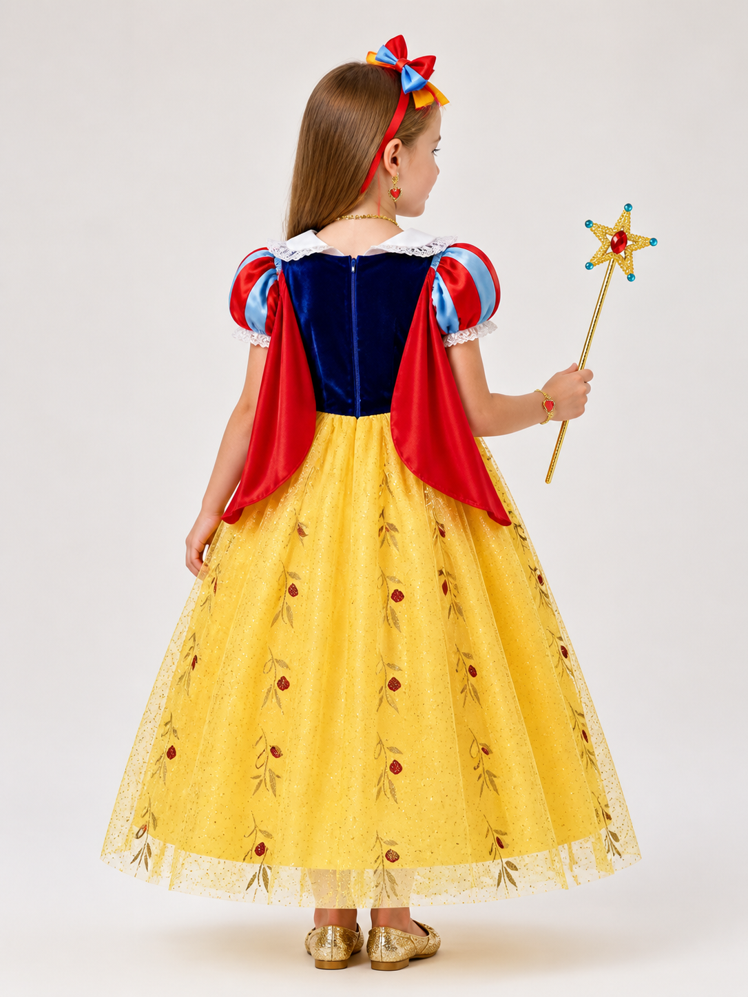 Halloween Princess Costume with Cape