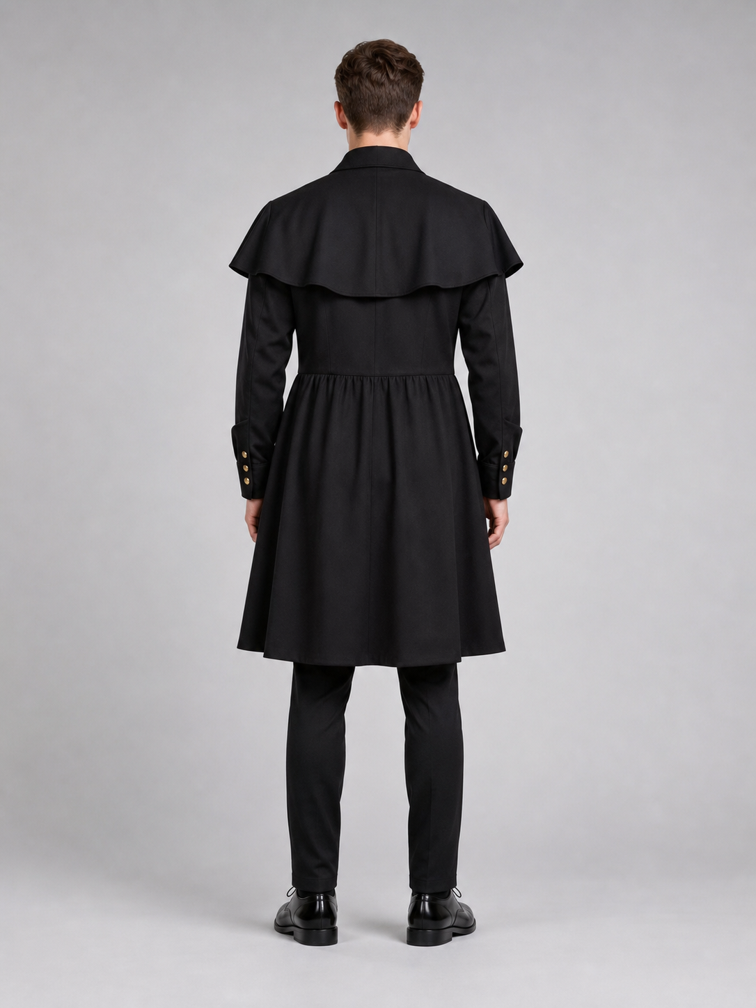 Black Plague Doctor Costume for Cosplay