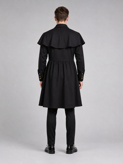 Black Plague Doctor Costume for Cosplay