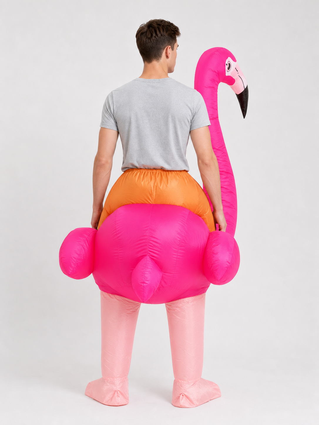 Inflatable Flamingo Costume for Parties and Halloween