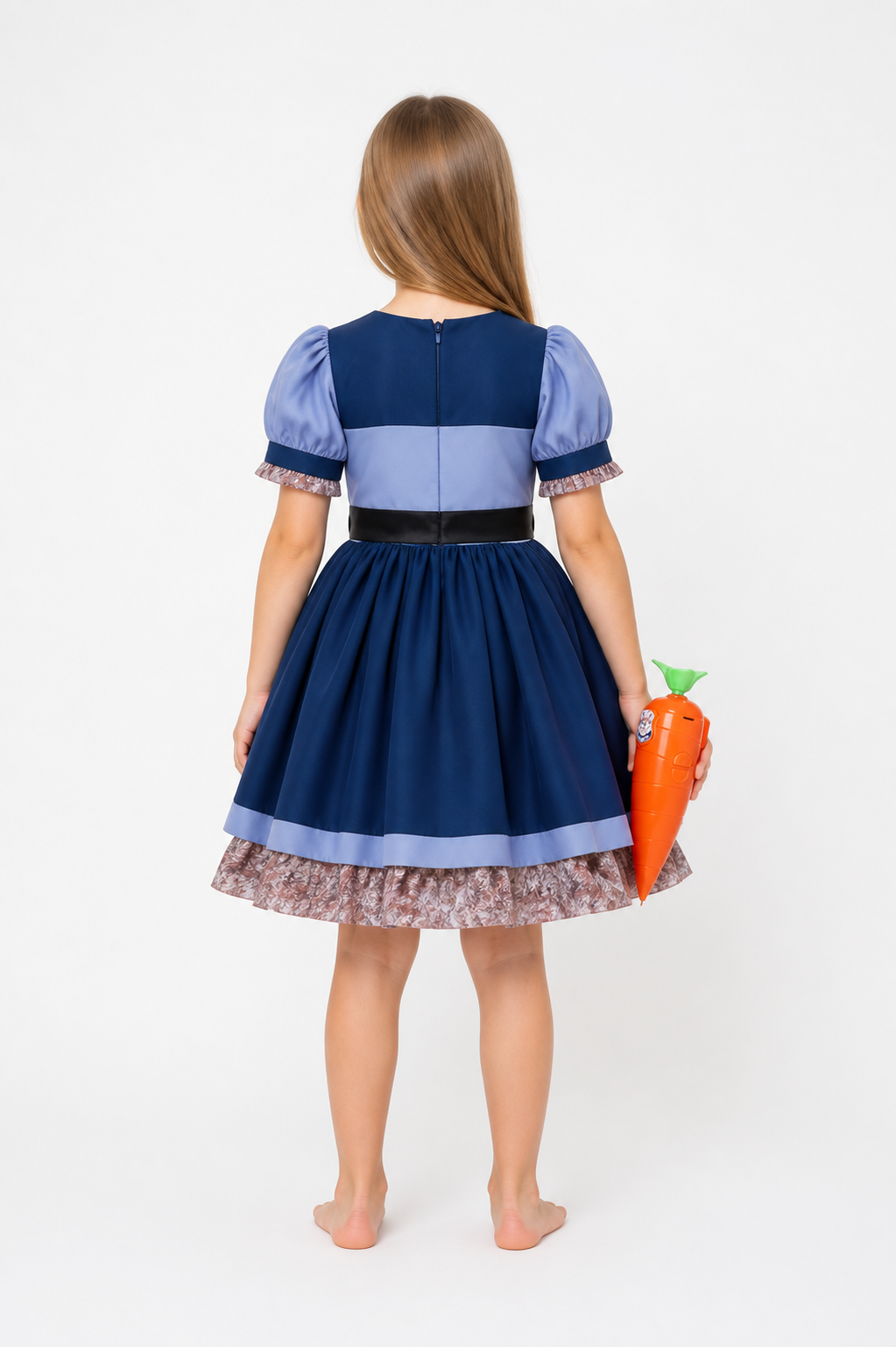 Police Rabbit Carnival Costume with Carrot
