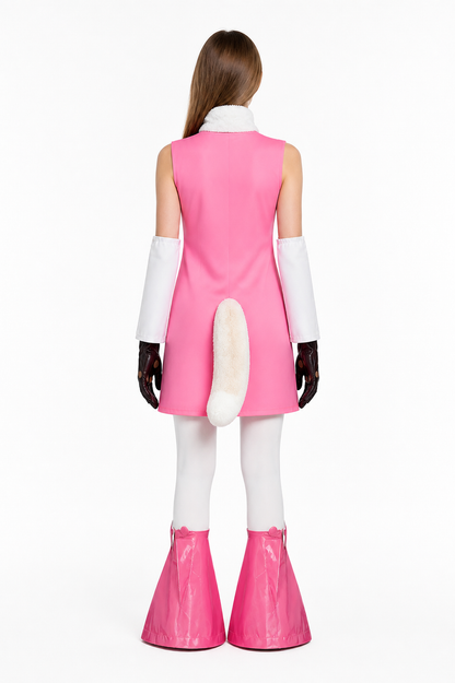 Vegapunk 5 Carnival Costume with Skirt and Gloves back view
