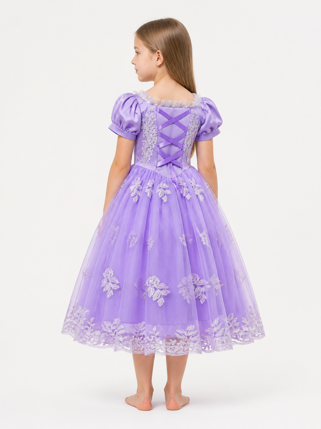 Purple Carnival Dress for Halloween and Cosplay