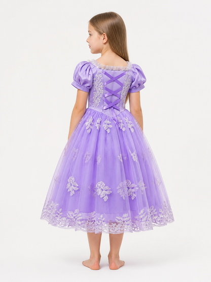 Purple Carnival Dress for Halloween and Cosplay