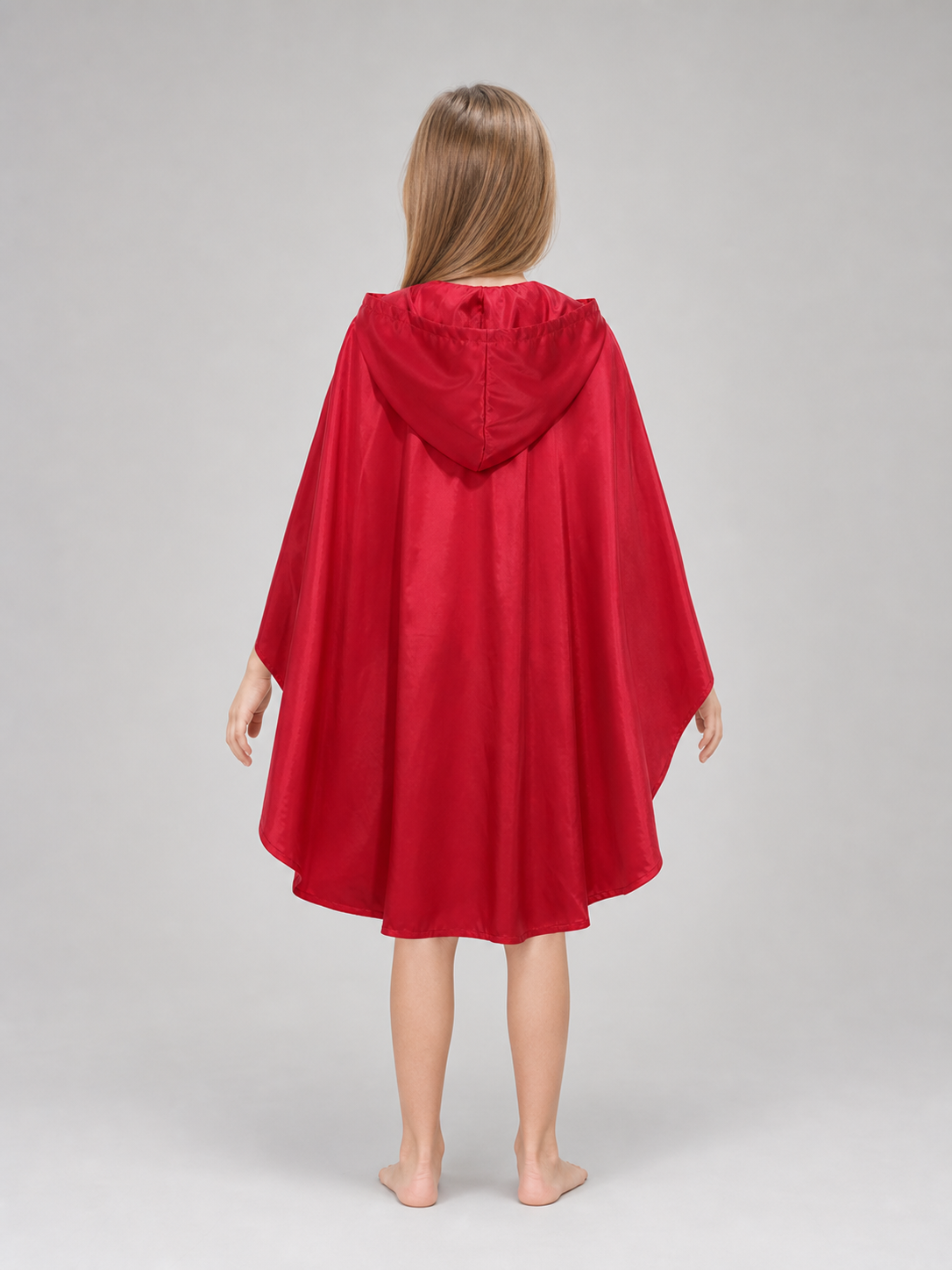 Red hooded cloak for children's cosplay