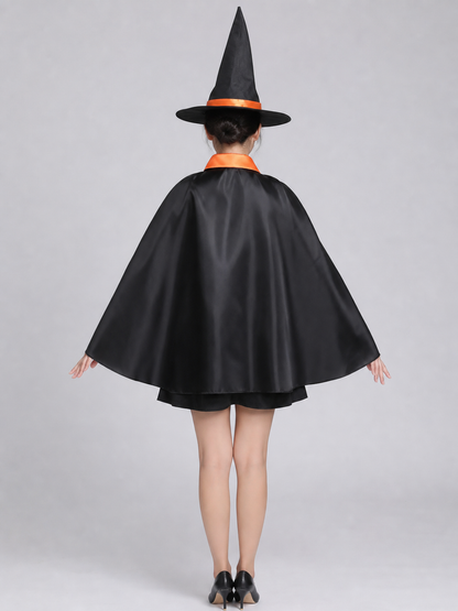 Wizard Costume: Cape Cloak and Hat