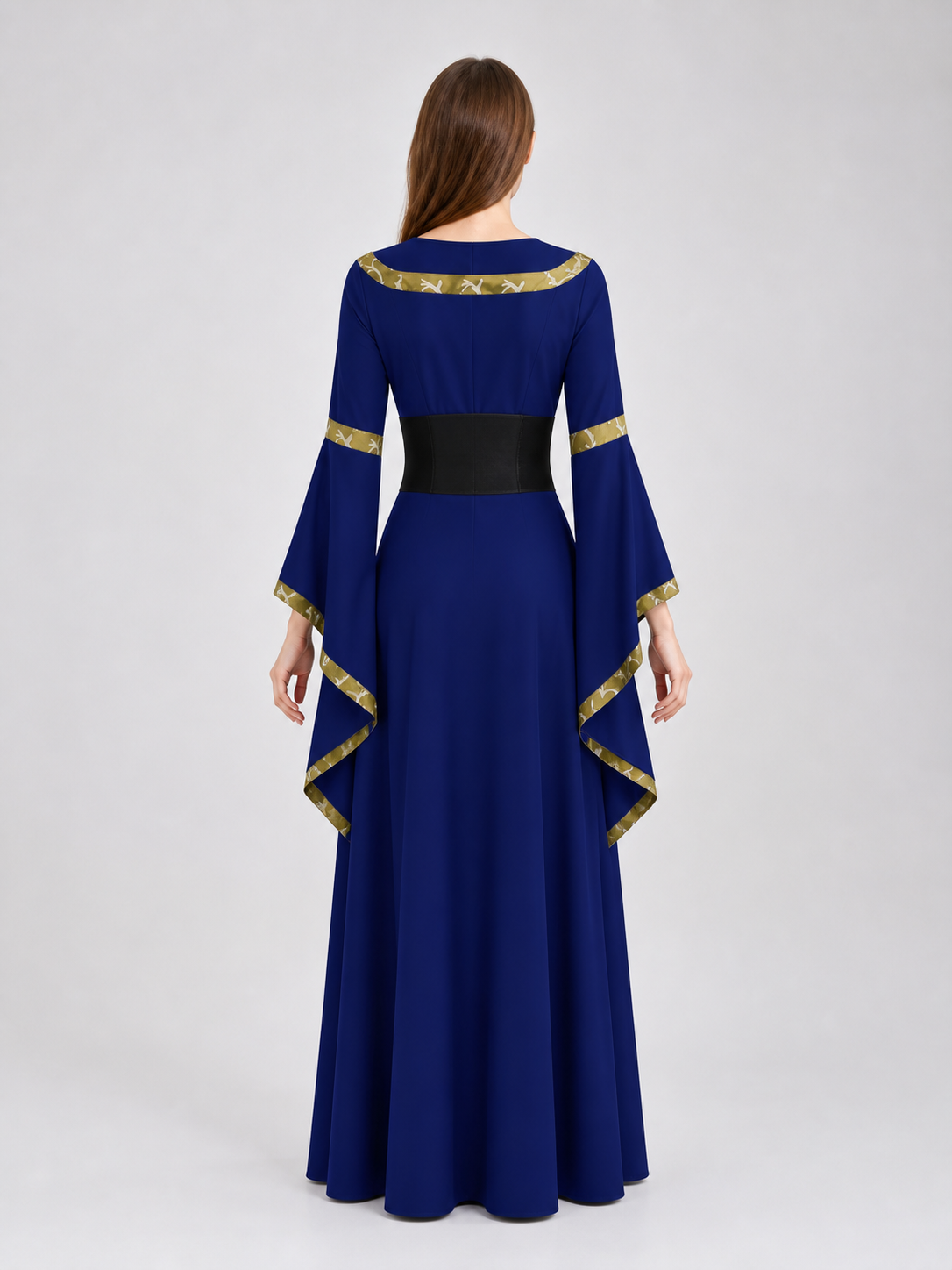 Medieval Fantasy Hooded Dress