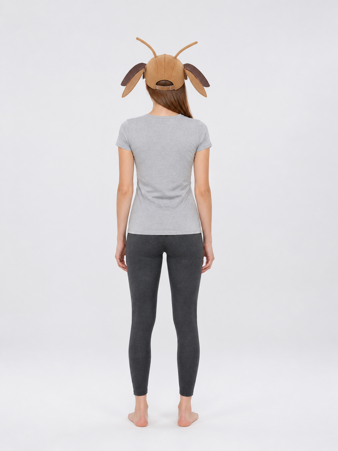 Halloween Cockroach Costume Headpiece with Wings back view