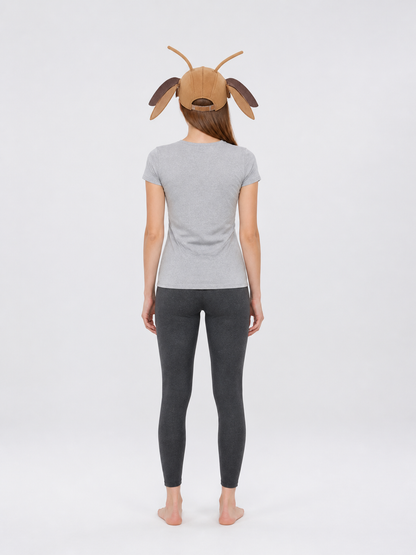 Halloween Cockroach Costume Headpiece with Wings back view