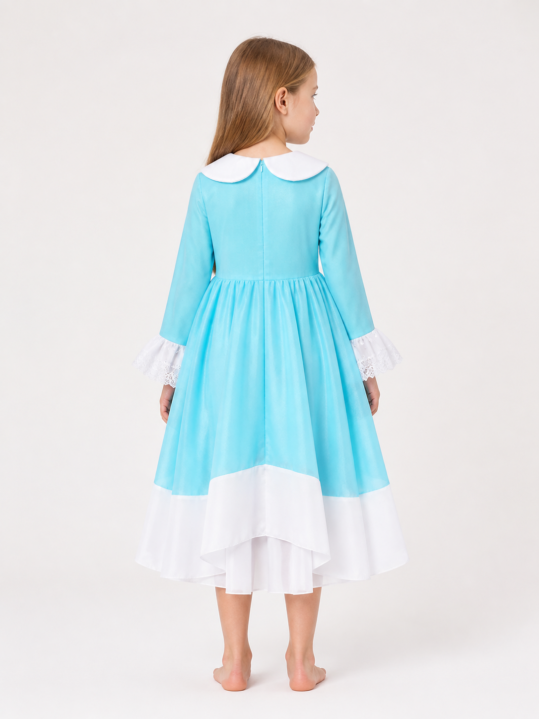 Blue Carnival Dress for Halloween and Cosplay