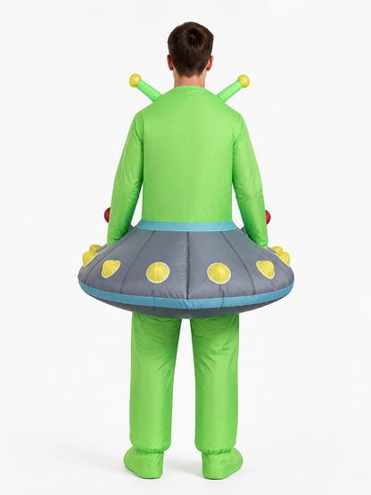 Inflatable Alien Costume for Parties and Halloween back view