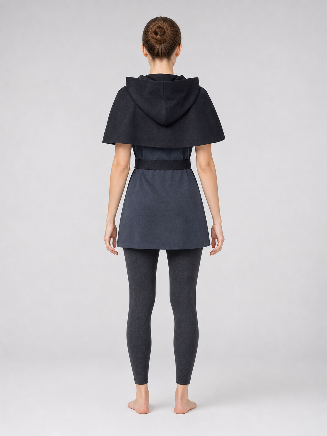 Amity Cosplay Dress with Hood and Wide Belt